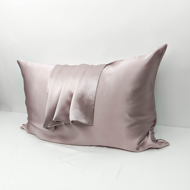 1 Piece 19 Momme 100% Pure Mulberry Silk Pillowcase with Hidden Zipper