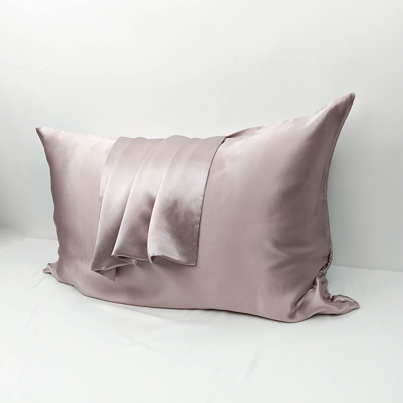 1 Piece 19 Momme 100% Pure Mulberry Silk Pillowcase with Hidden Zipper