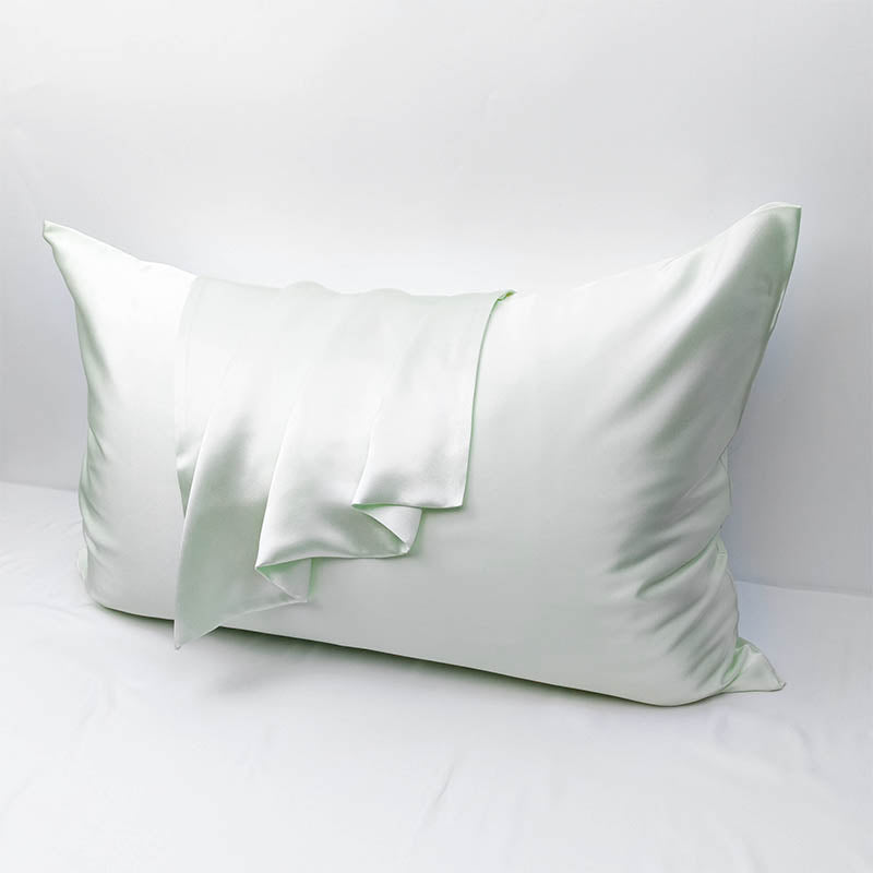 1 Piece 19 Momme 100% Pure Mulberry Silk Pillowcase with Hidden Zipper