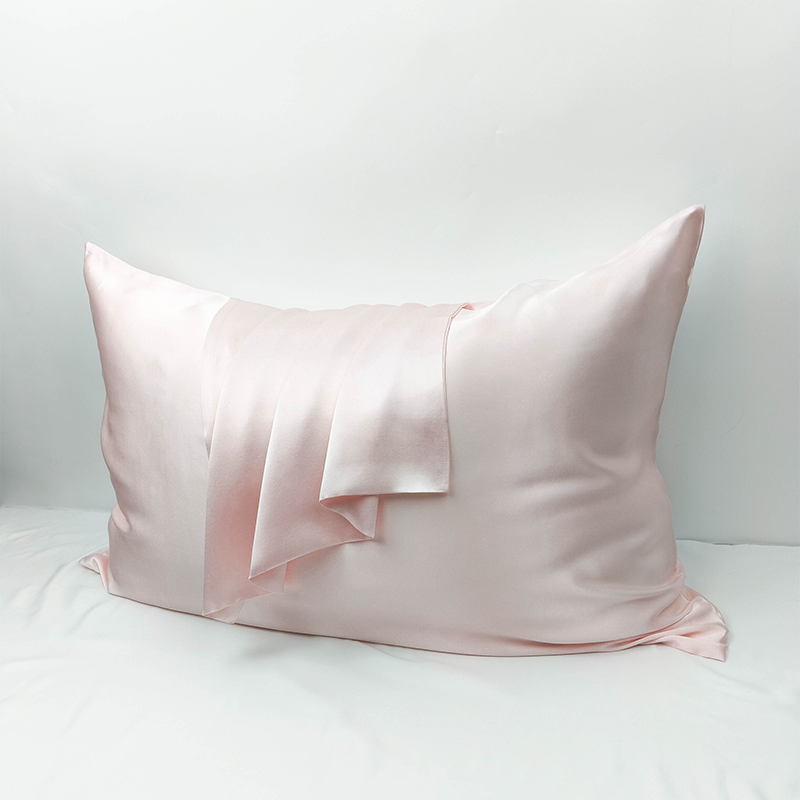 1 Piece 19 Momme 100% Pure Mulberry Silk Pillowcase with Hidden Zipper