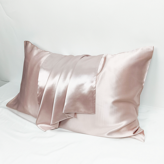 100% Pure Mulberry Silk Pillowcases Set of 2 16 Momme 6A High-Grade Fibers