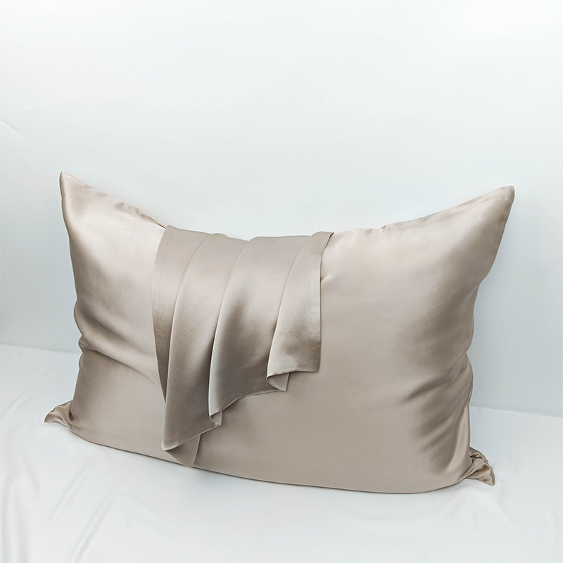 1 Piece 19 Momme 100% Pure Mulberry Silk Pillowcase with Hidden Zipper