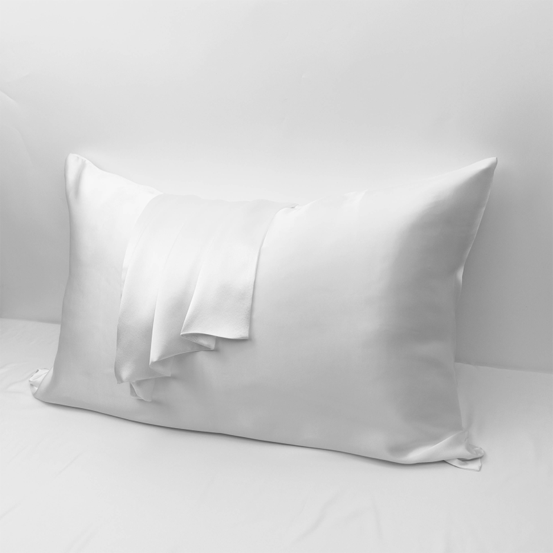 1 Piece 19 Momme 100% Pure Mulberry Silk Pillowcase with Hidden Zipper